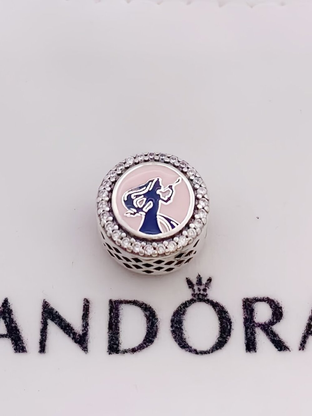 Pandora Disney Wish Rapunzel Exclusive Dangle Charm Pendant, S925 Sterling Silve